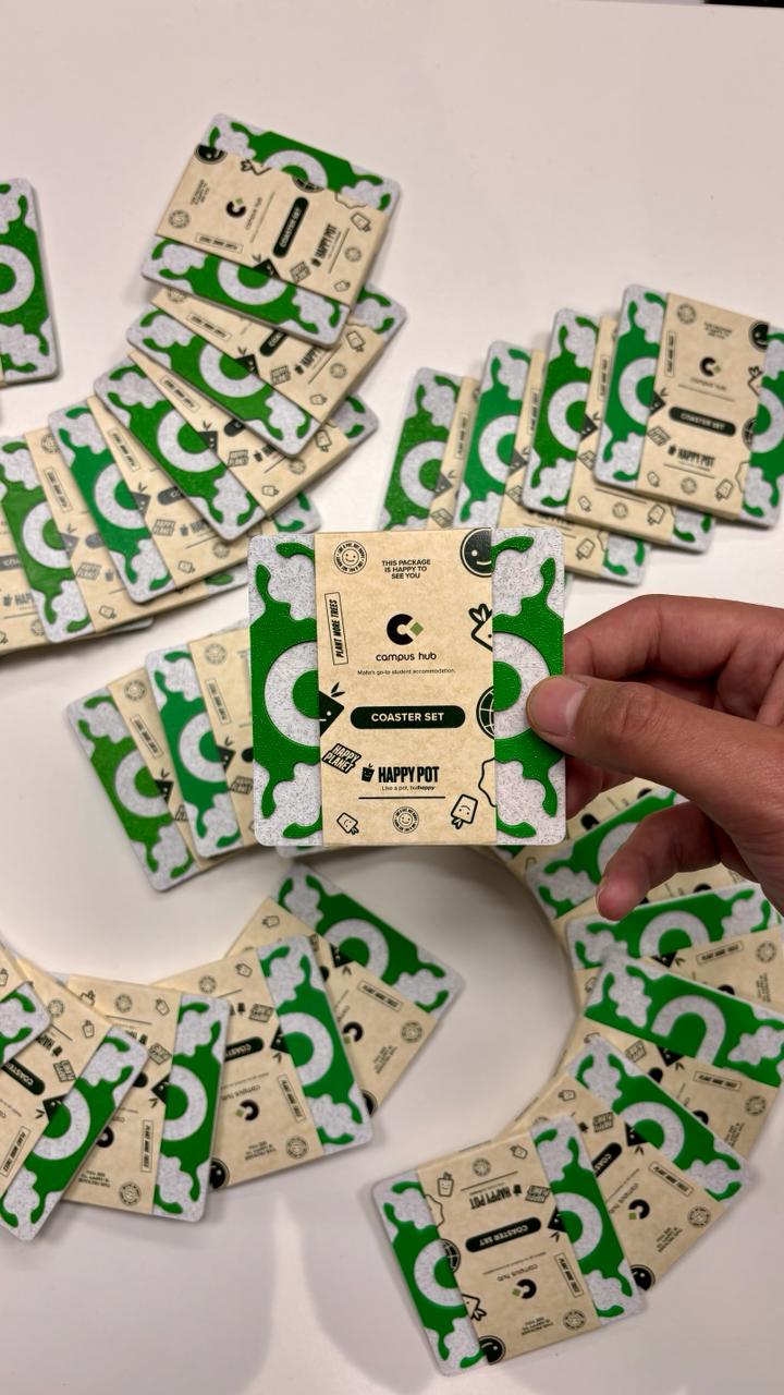 Tap-Tech® Coasters for Campus Hub